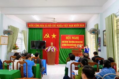 Mô hình “Cổng trường an toàn giao thông ” ở trường Tiểu học Nguyễn Nghiêm