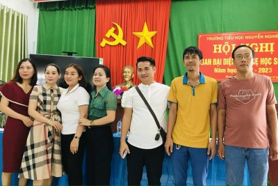 HỘI NGHỊ BAN ĐẠI DIỆN CHA MẸ HỌC SINH TRƯỜNG TIỂU HỌC NGUYỄN NGHIÊM NĂM HỌC 2022-2023